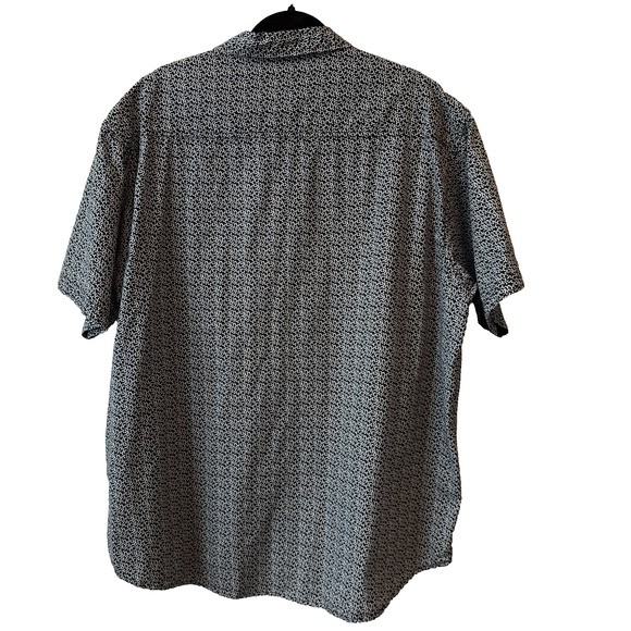 Steve's Jeans Men’s 2X Classic Short Sleeve Button Down Shirt 100% Cotton Office - Picture 2 of 9